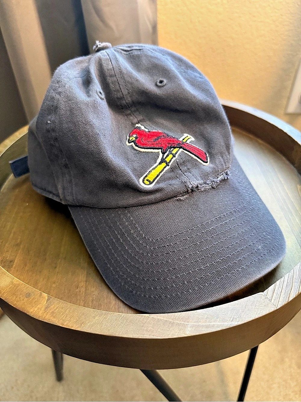 Vintage Inspired '47 Brand St. Louis Cardinals Slugger Bird Clean Up Hat Distres